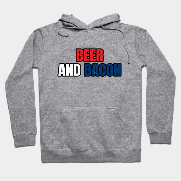 Beer And Bacon Hoodie by LunaMay